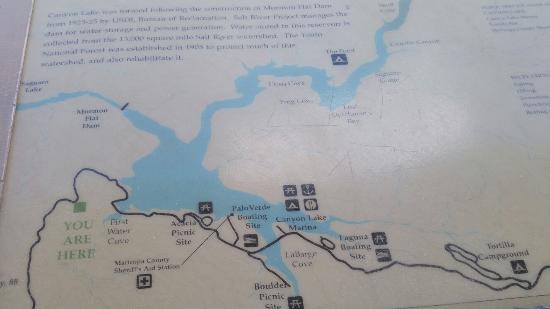 Apache Lake Map